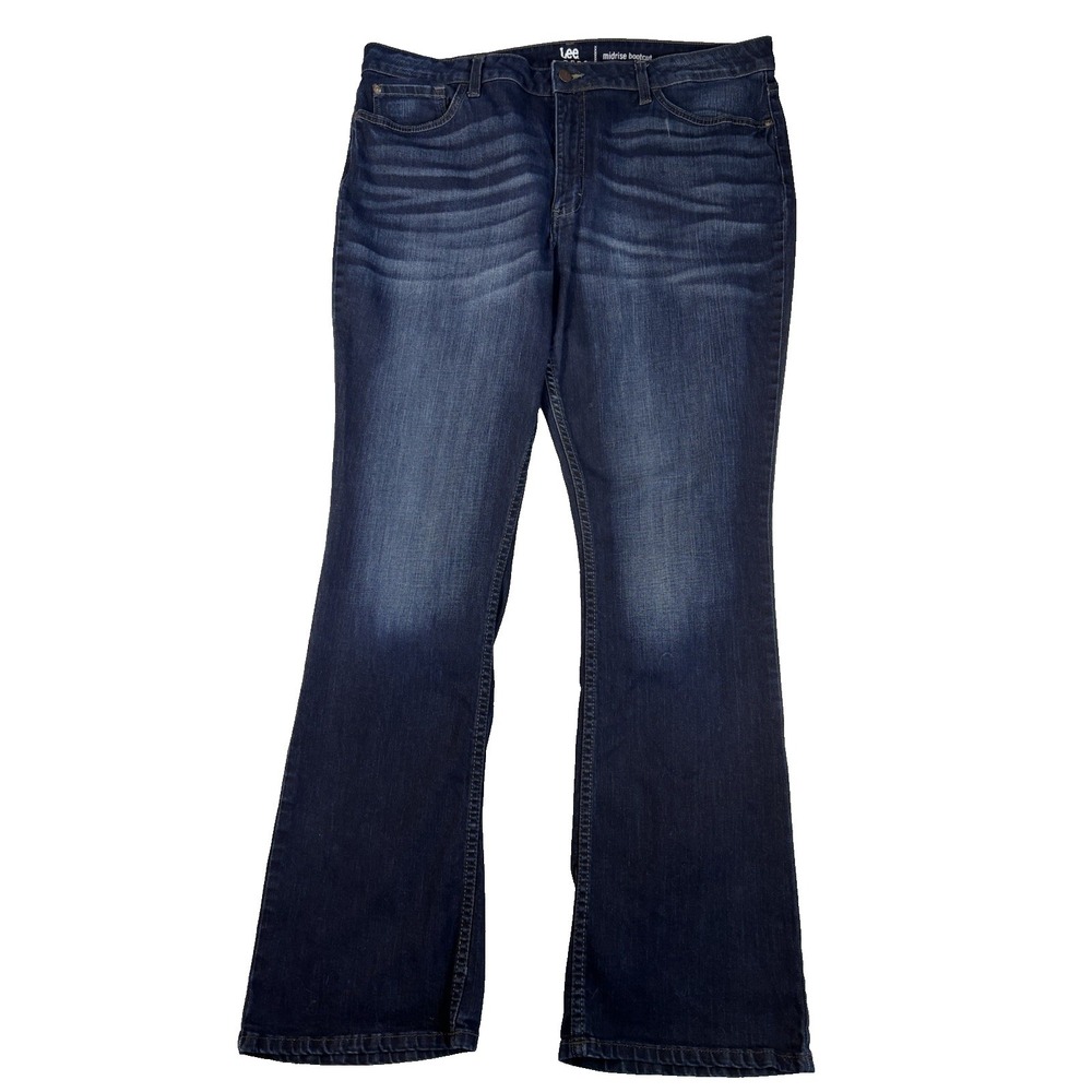 Lee Riders Women's 20L Midrise Bootcut Jeans Sexy Cowgirl Rodeo Ranch Streetwear